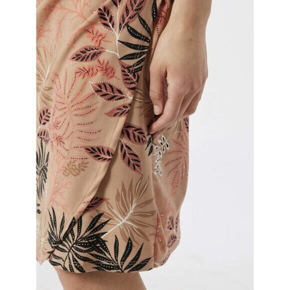 NWT KAFFE Kaorvilla Sheath Dress Sz XL Nude - Picture 2 of 9